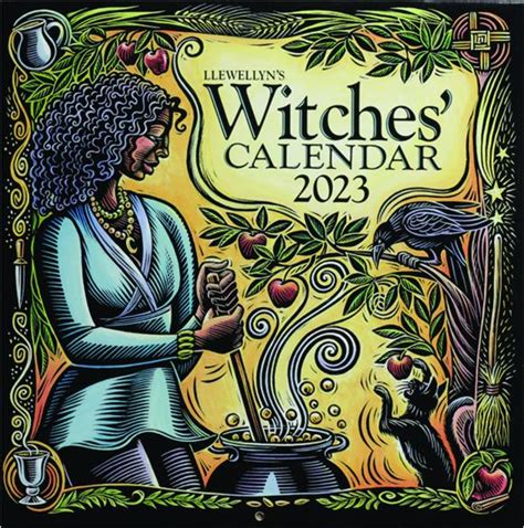 Magical witch calendar 2023